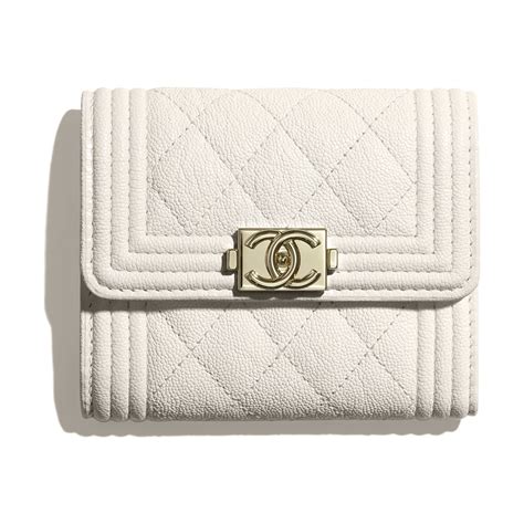 chanel boy chanel flap wallet|Chanel small flap wallet white.